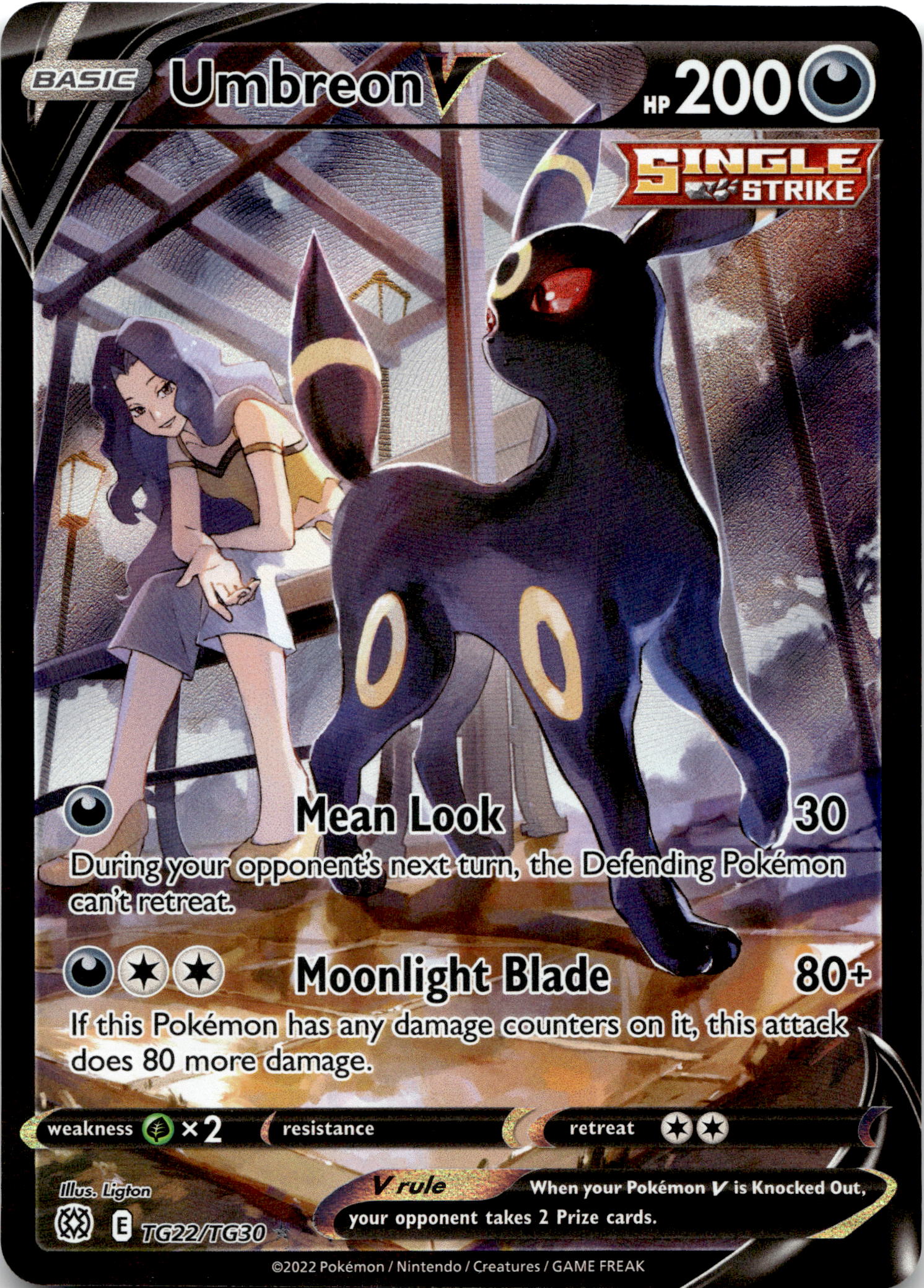 Umbreon V #TG22/TG30