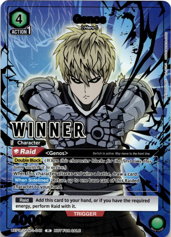 Genos #OPM-1-048 WINNER PROMO
