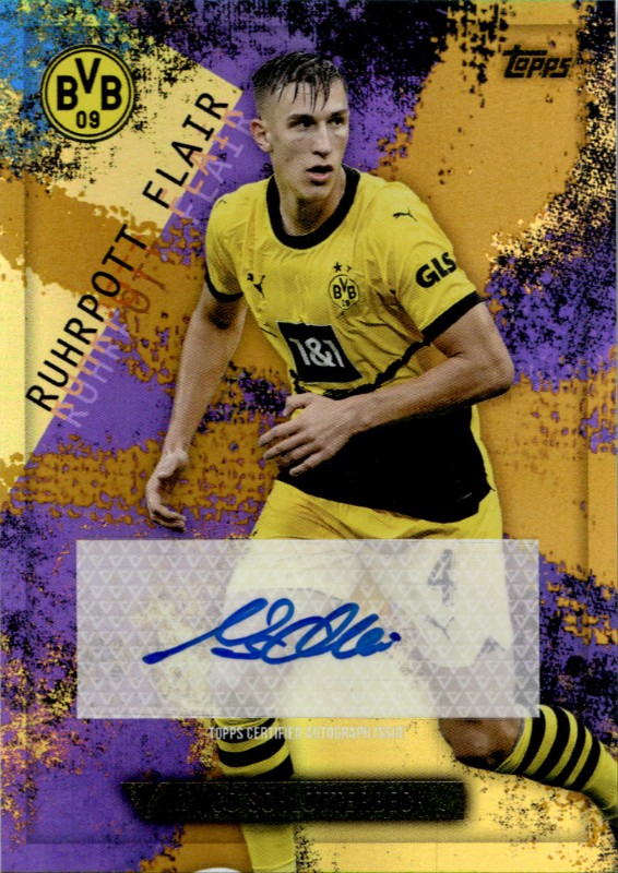 #RPA-NS Nico Schlotterbeck Gold 06/50 Ruhrpott Flair Autographs