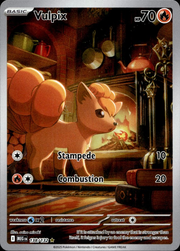 Vulpix #138/132 Illustration Rare