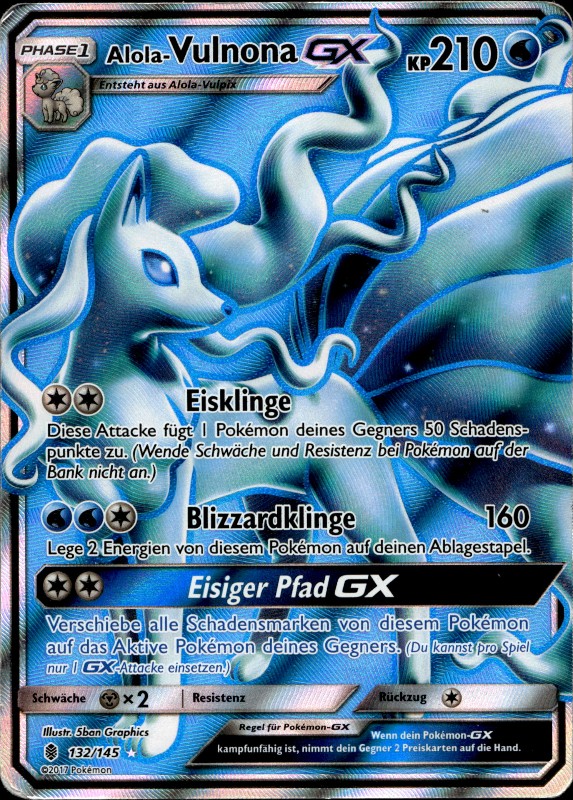 Alola-Vulnona GX #132/145