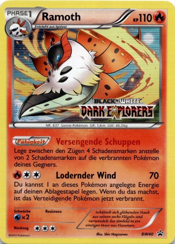 Ramoth Holo #BW40 Black Star Promo