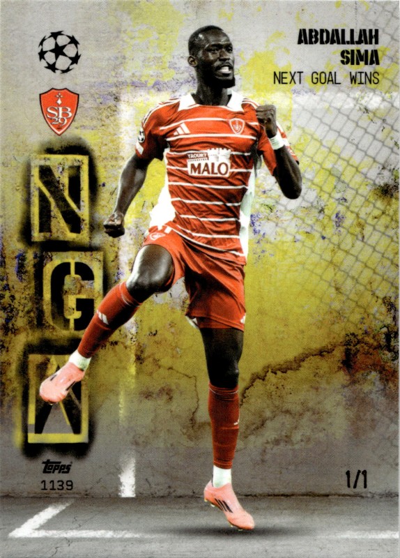 #1139 Adballah Sima Next Goal Wins 1/1