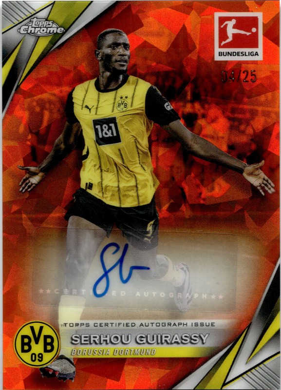 #BA-SG Serhou Guirassy Orange Geometric 04/25
