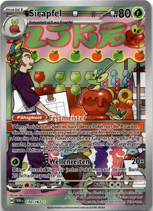 Sirapfel #170/167 Illustration Rare