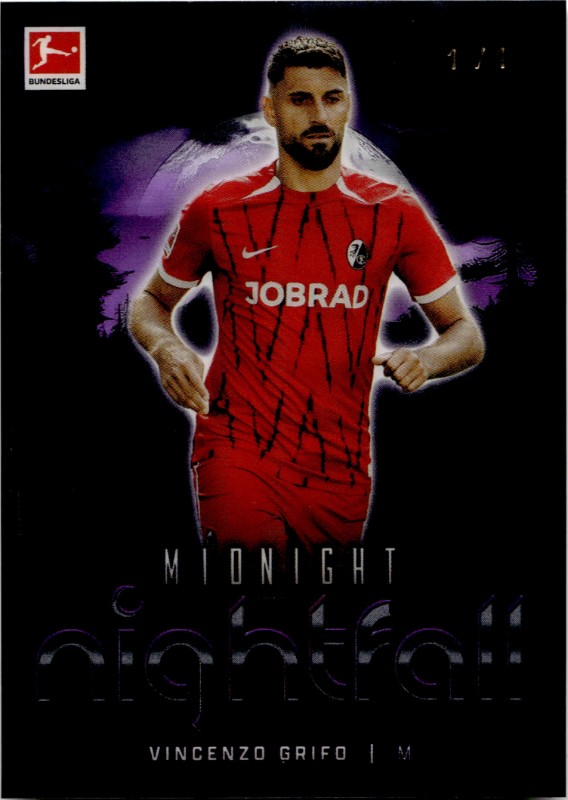 #N-12 Vincenzo Grifo Black Light 1/1 Nightfall