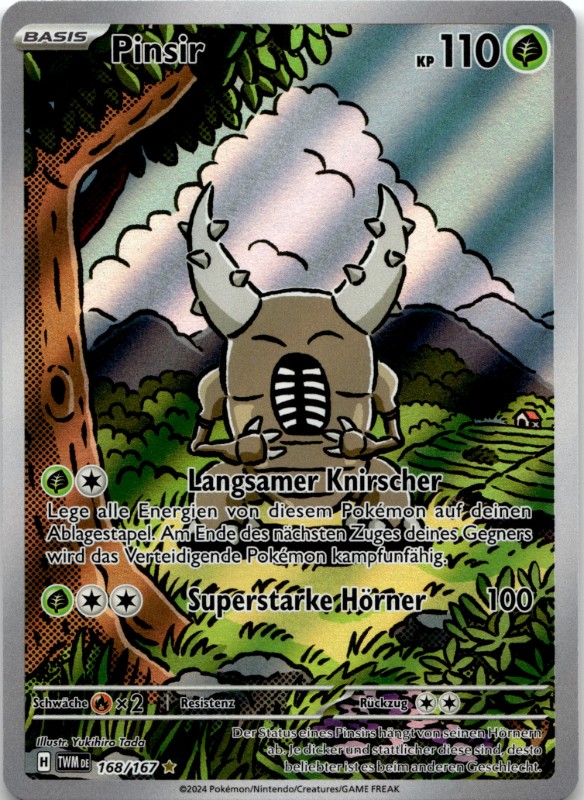 Pinsir #168/167 Illustration Rare