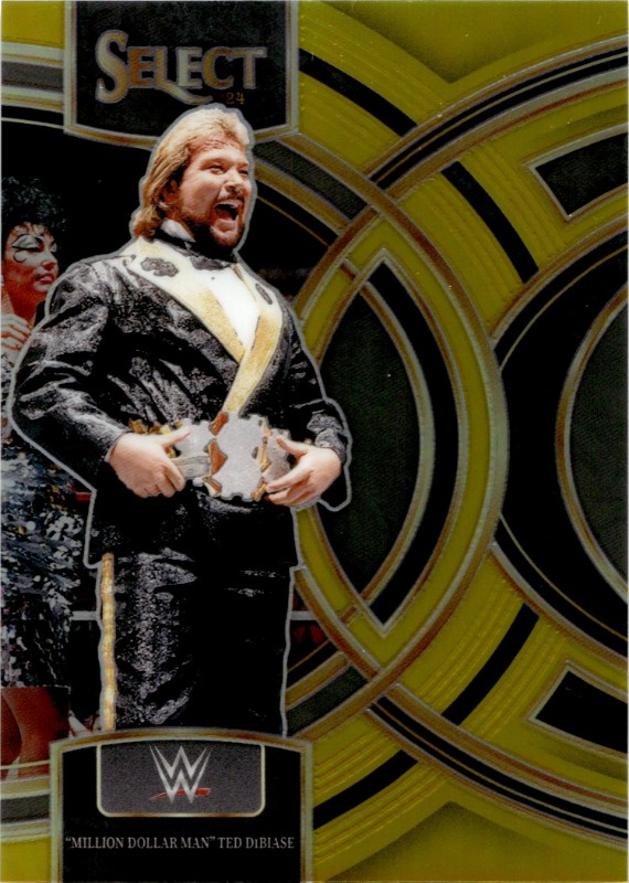 #101 “Million Dollar Man” Ted DiBiase – Legend Gold Prizms 08/10