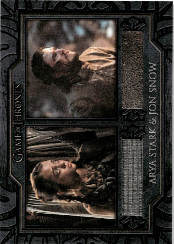 #DC6 Arya Stark / Jon Snow Dual Relics