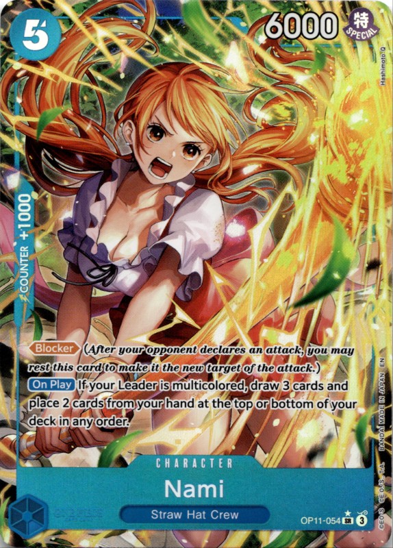 Nami #OP11-054 Alternate Art