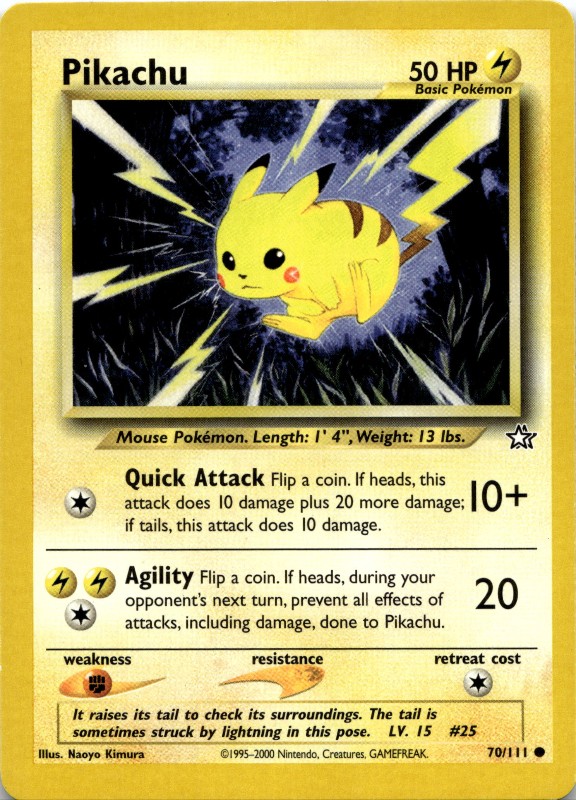 Pikachu #70/111