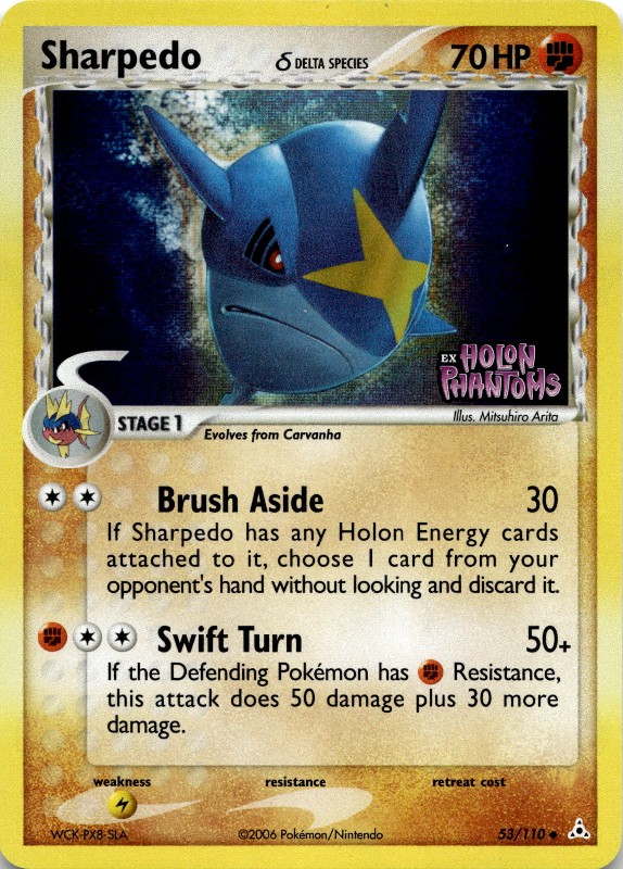 Sharpedo Reverse Foil #53/110