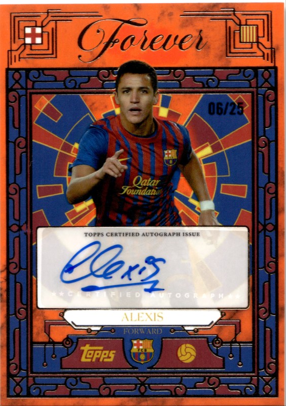 #BV-AS Alexis Sánchez 06/25 Blaugrana Vault Autograph