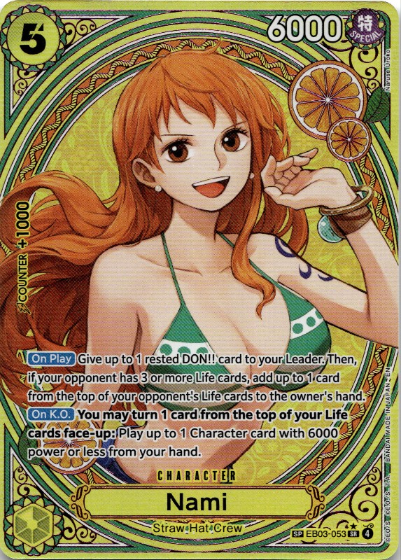Nami #EB03-053 Special Alternate Art