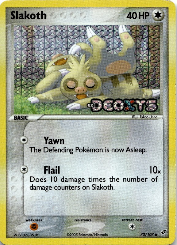 Slakoth Reverse Foil #73/107