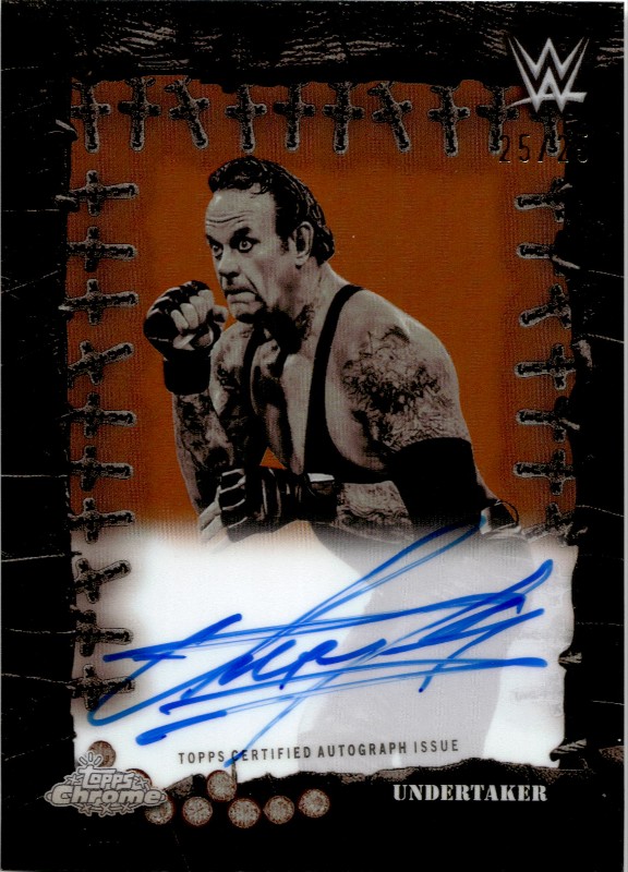 #FPA-UND Undertaker Orange Refractor 25/25 Famed Phantoms