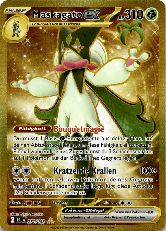 Maskagato ex #271/193 Hyper Rare