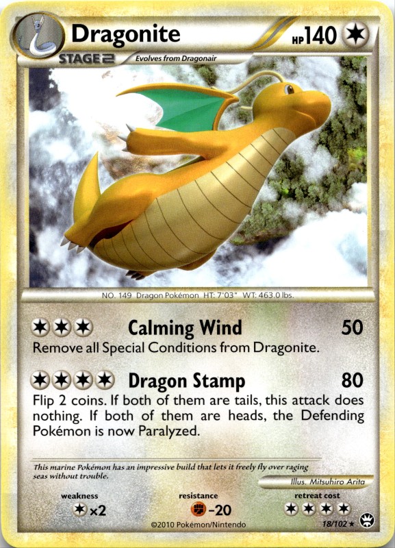 Dragonite #18/102