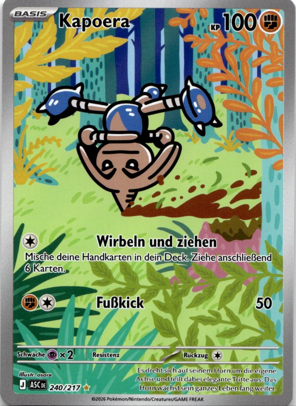 Kapoera #240/217 Illustration Rare