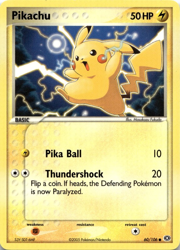 Pikachu #60/106
