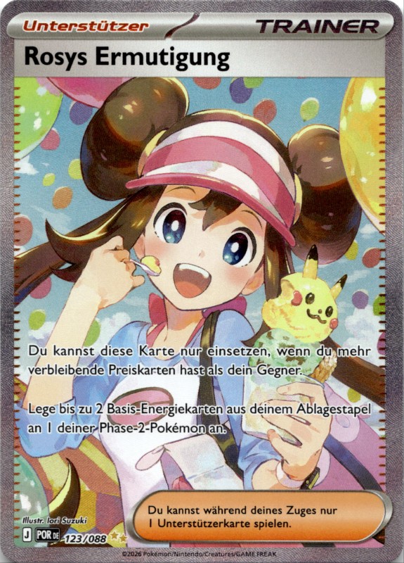 Rosys Ermutigung #123/088 Special Illustration Rare