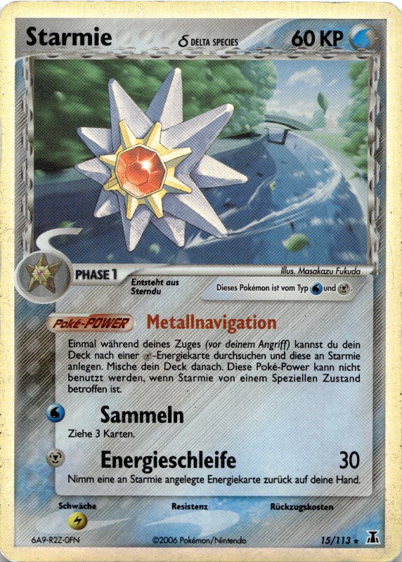 Starmie Holo #15/113