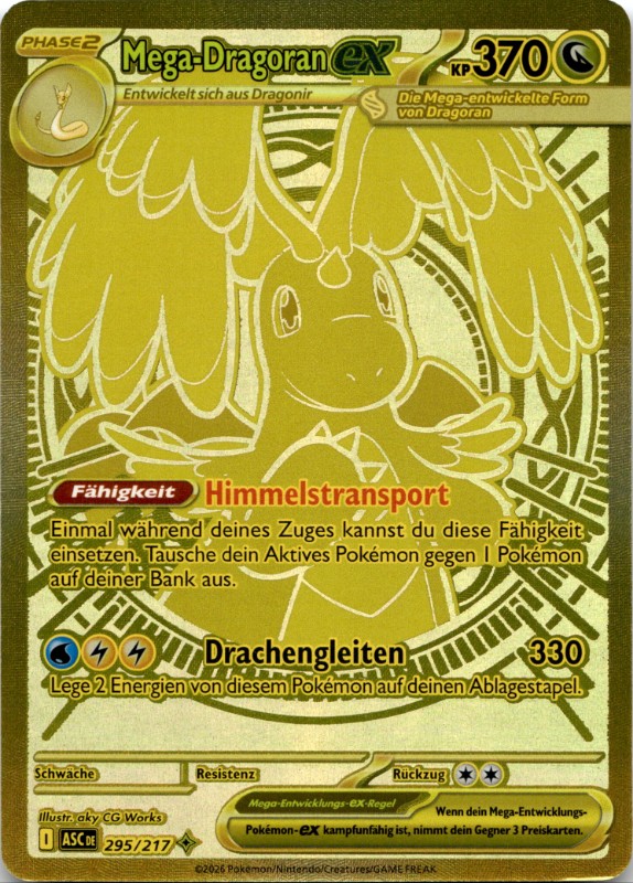 Mega-Dragoran ex #295/217 Mega Hyper Rare