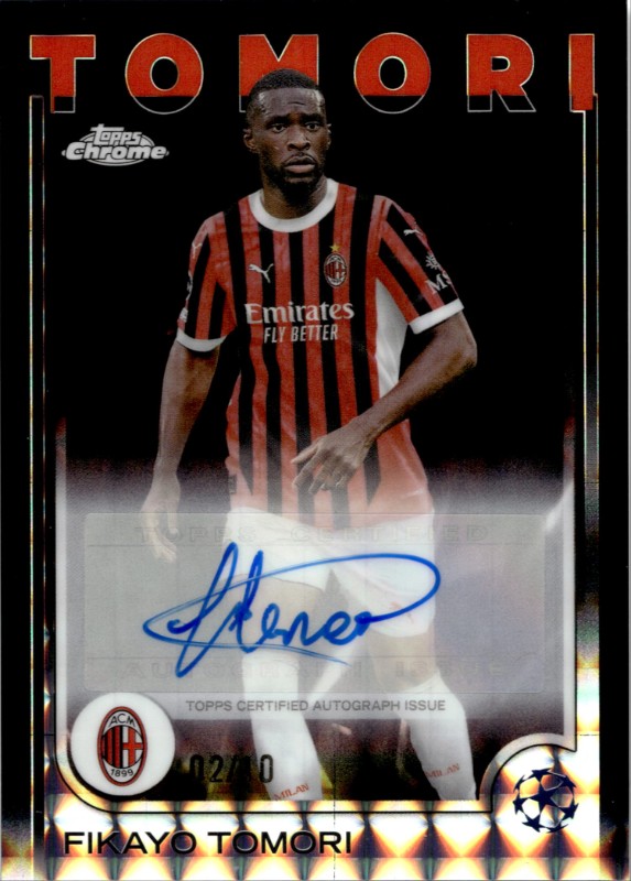 #CA-TO Fikayo Tomori 02/10 Black Refractors Autographs