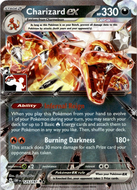 Charizard ex #125/197 Stamp Play!