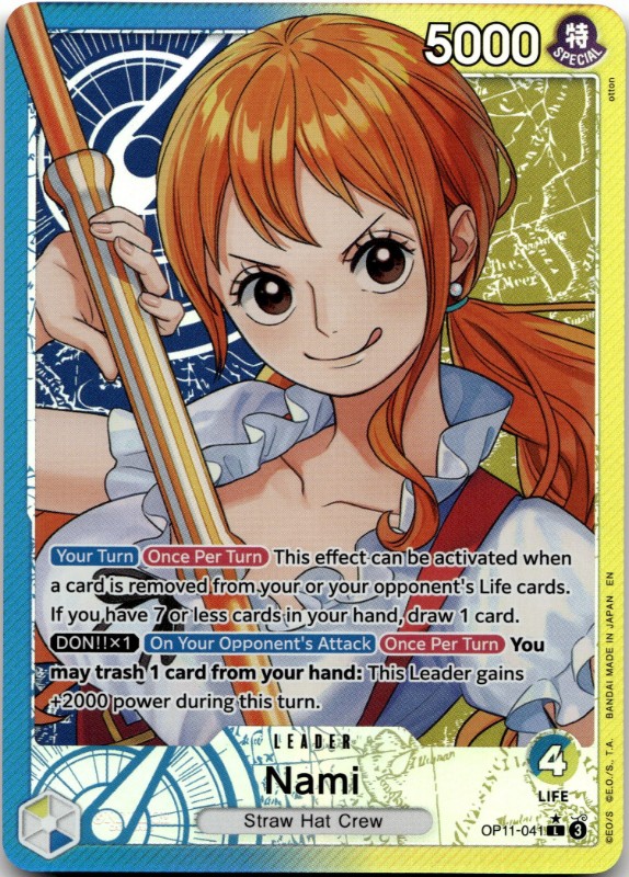 Nami #OP11-041 L Alt Art