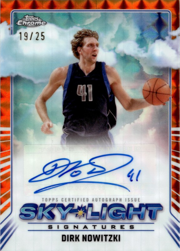 #SLS-DN Dirk Nowitzki 19/25 Sky-Light Signatures