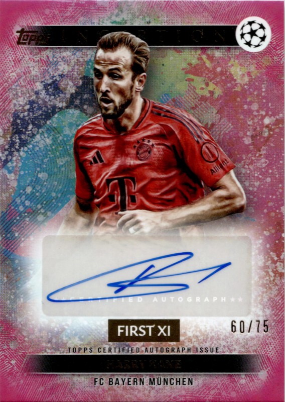 #FXIA-HK Harry Kane Pink 60/75 First XI Autograph