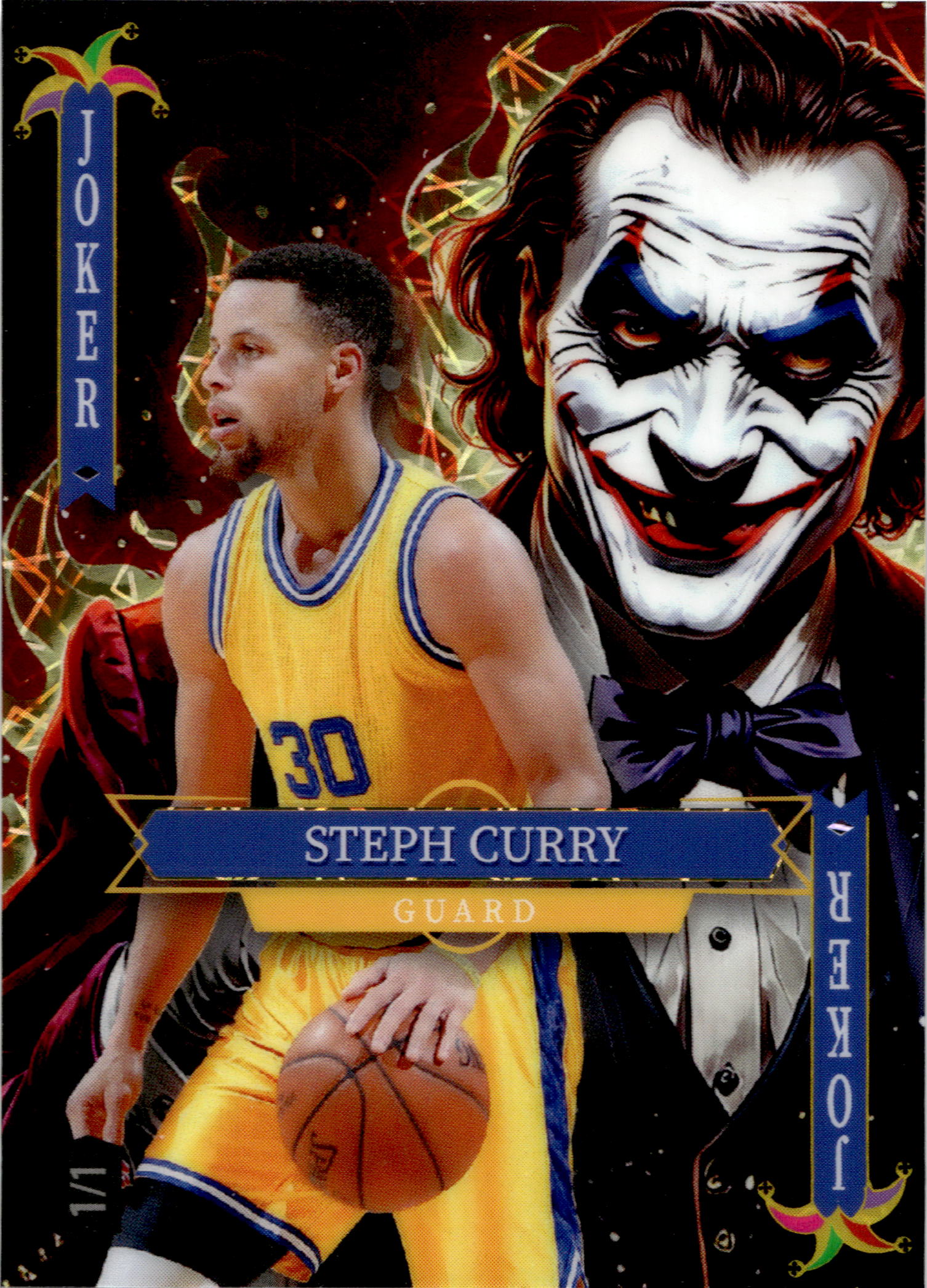 #Steph Curry 1/1 JOKER