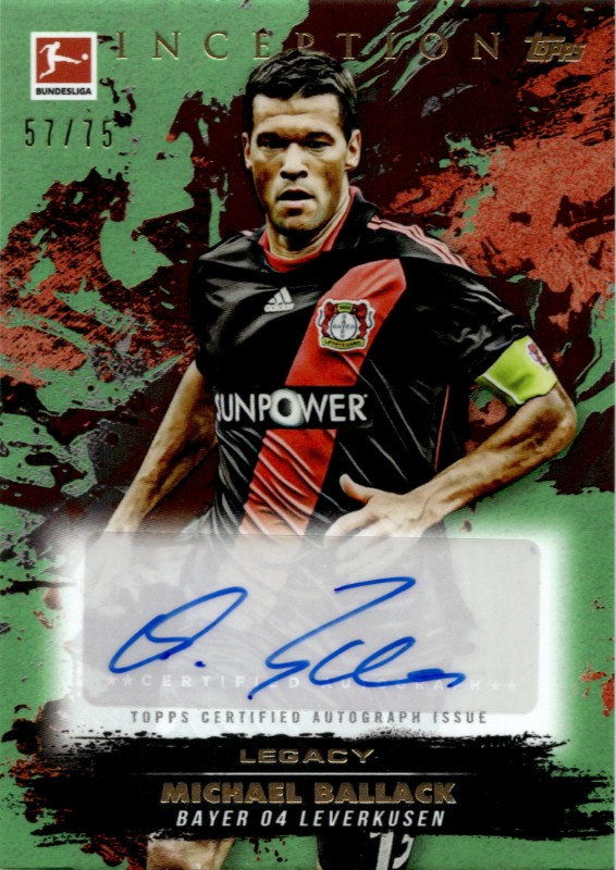 #Michael Ballack Legacy Green 57/75