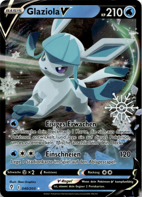 Glaziola V #040/203 Stamp