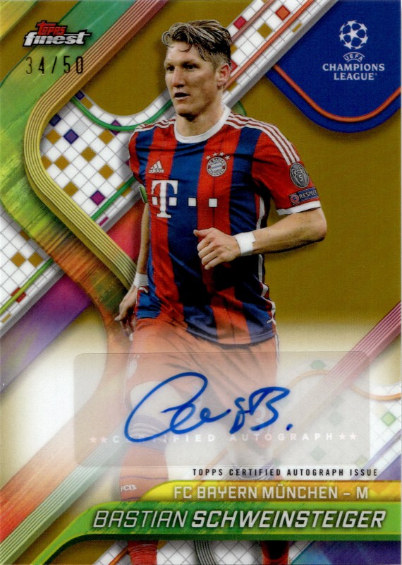 #BA-SC Bastian Schweinsteiger Gold 34/50