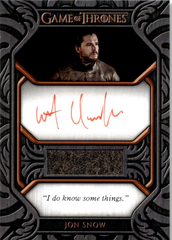 #QCA1 Kit Harington as Jon Snow