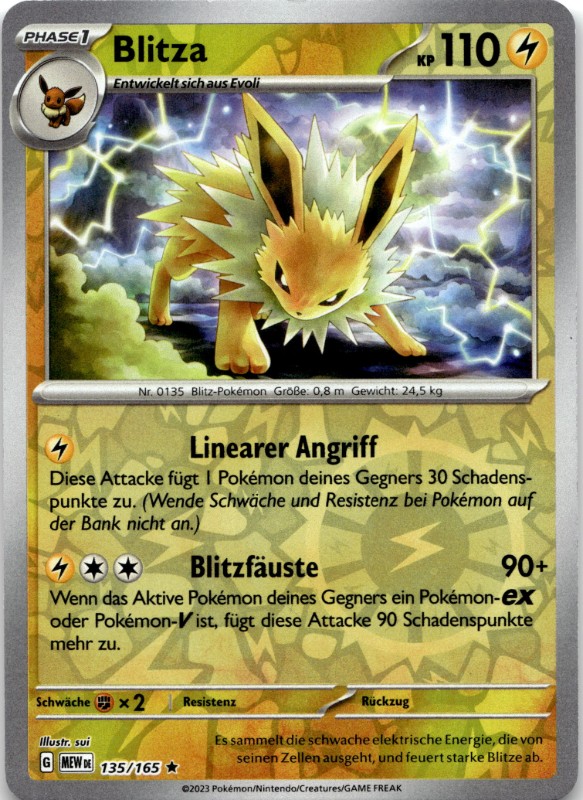 Blitza Reverse Foil #135/165