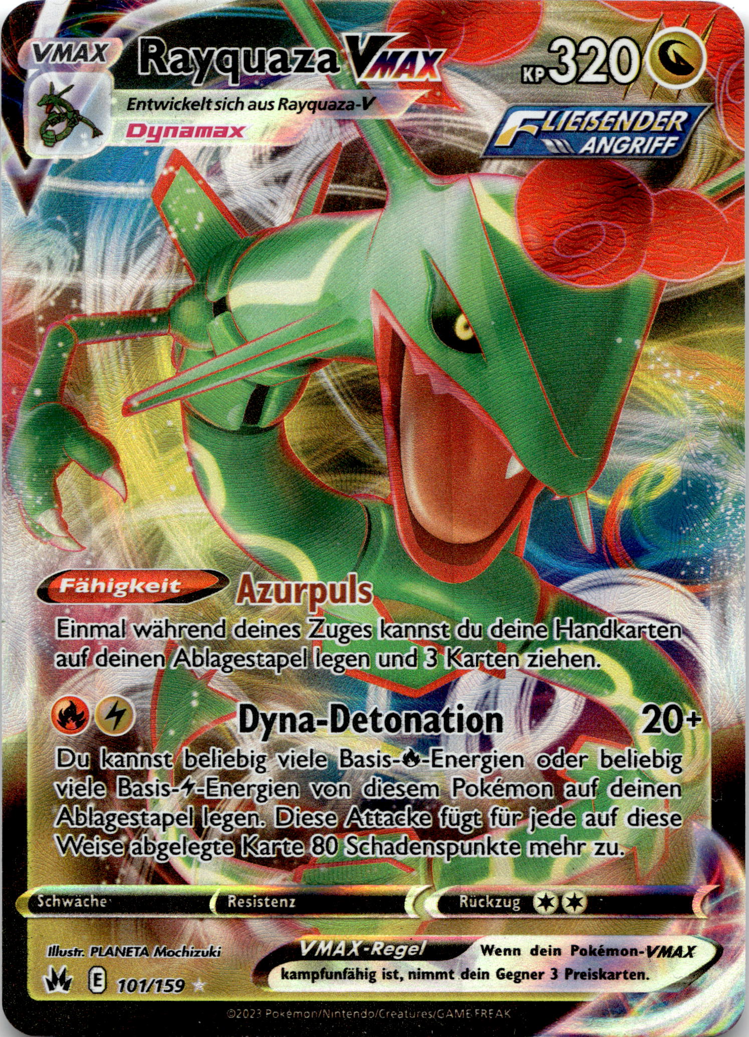 Rayquaza Vmax #101/159