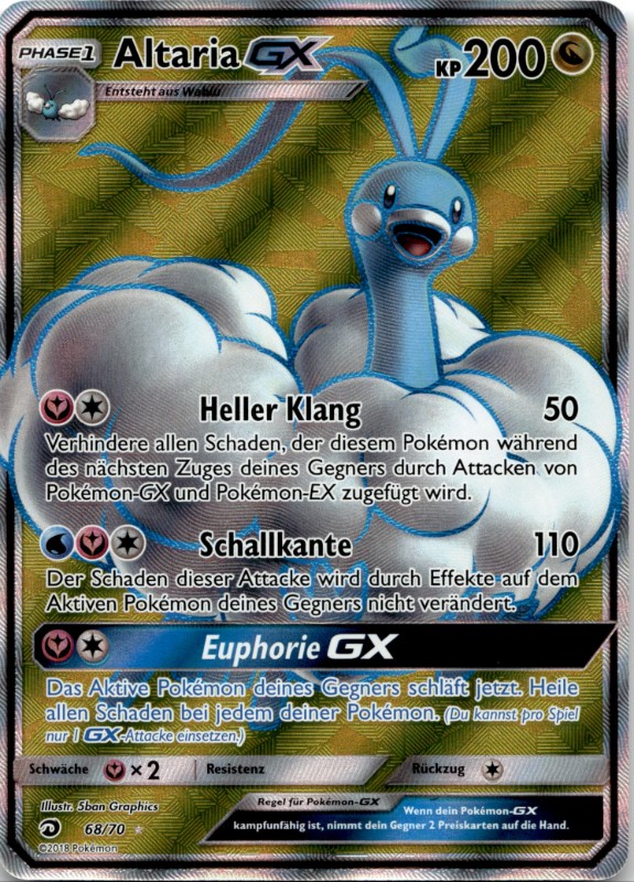 Altaria GX #68/70