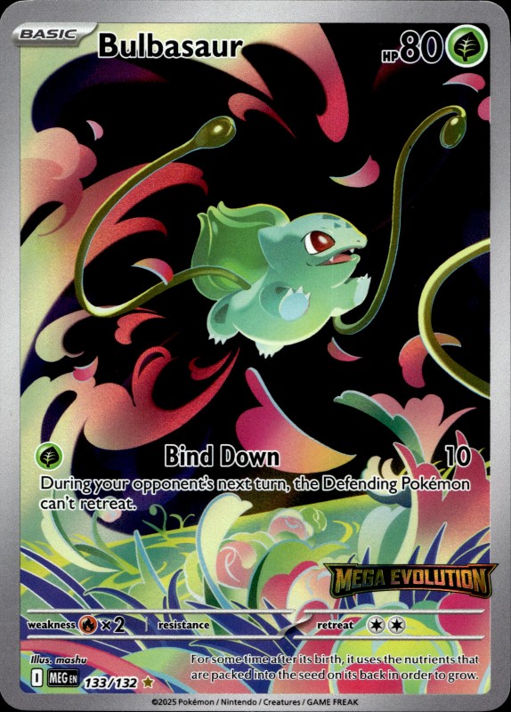 Bulbasaur #133/132 Stamp