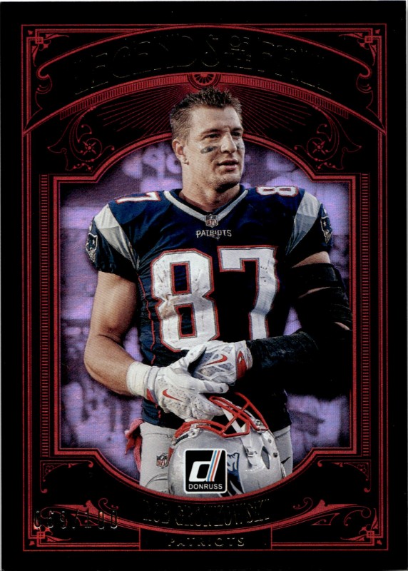 #LF-RG Rob Gronkowski Holo 069/100 Legends of the Fall