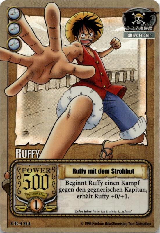ruffy mit dem strohhut Foil #CE-C01