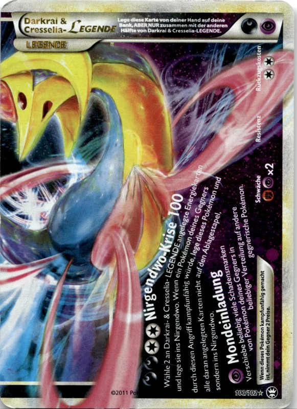 Darkrai & Cresselia-Legende #100/102