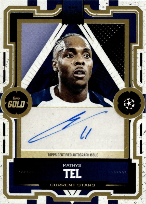 #Mathys Tel Current Stars Autographs