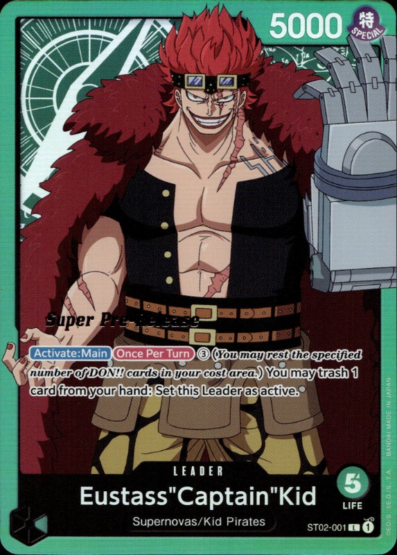 Eustass"Captain"Kid #ST02-001 L