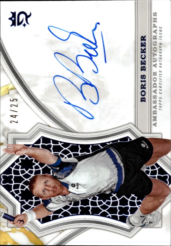 #AA-BR Boris Becker Blue 24/25 Ambassador Autographs