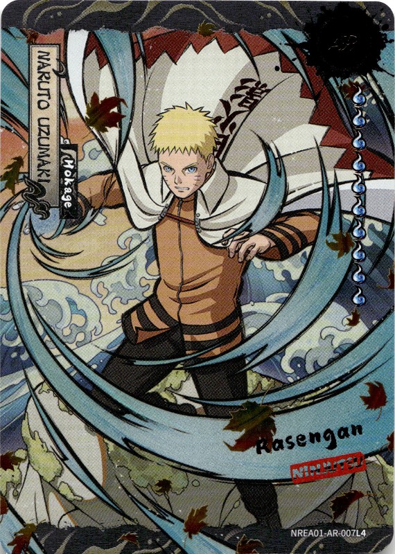 Naruto Uzumaki #NREA01-AR-007L4 Amber Rare