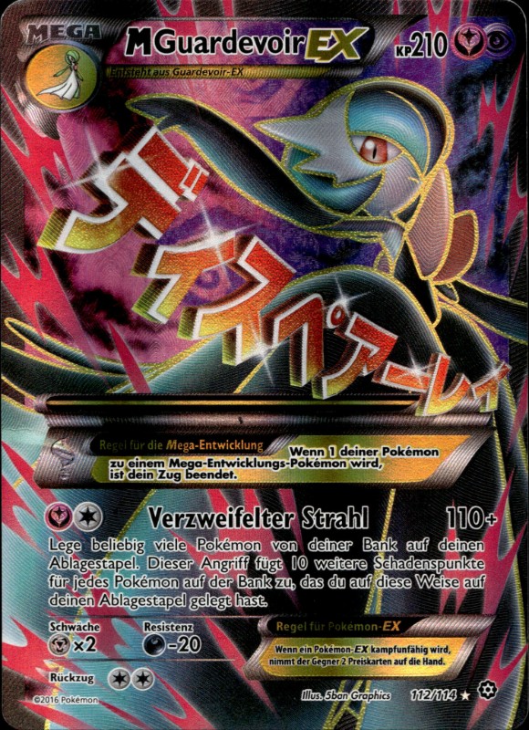 M Guardevoir EX #112/114