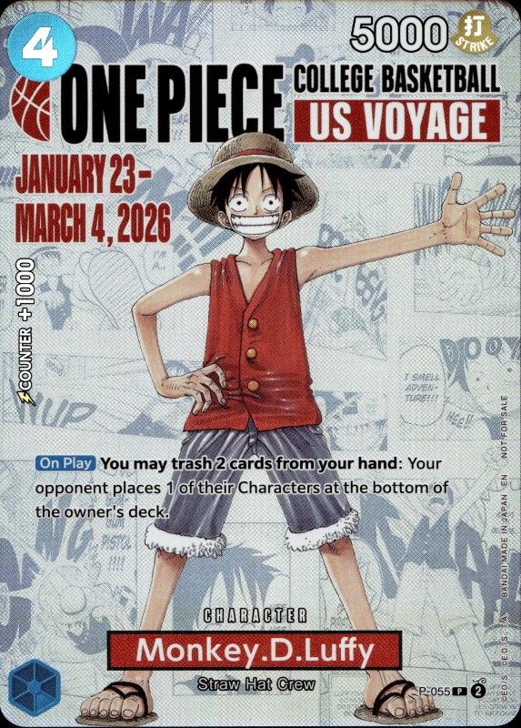 Monkey.D.Luffy #P-055